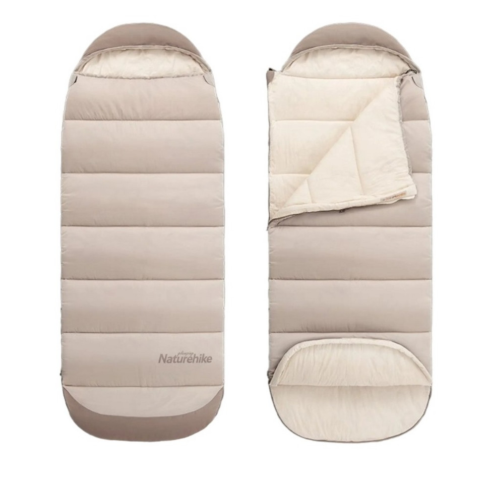 Спальний мішок з капюшоном B400 NH21MSD11 Naturehike 6927595788301