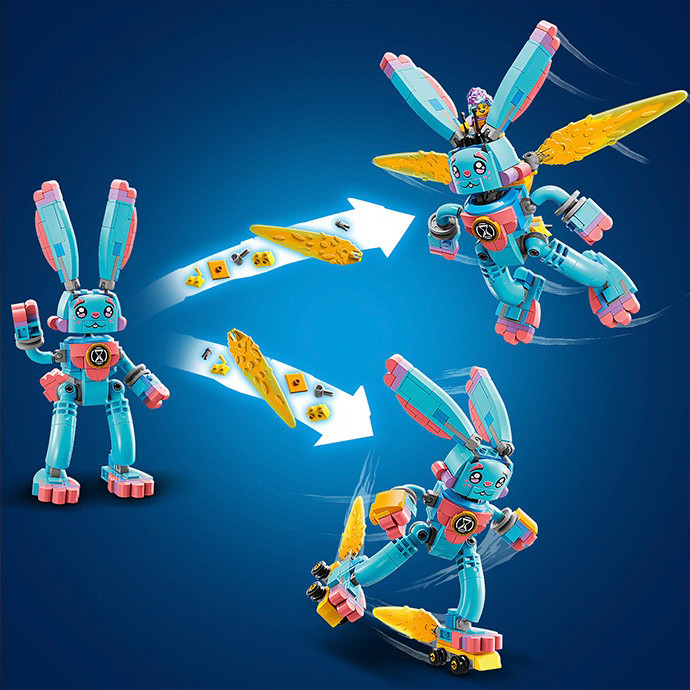 Конструктор Lego DREAMZzz Іззі й кроленя Бунчу 71453, 259 деталей