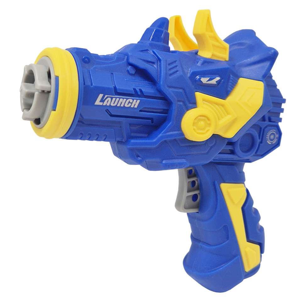 Развлекательная игра-запускалка Динозаврик Bambi 123-1K4(Blue) 6 дисков