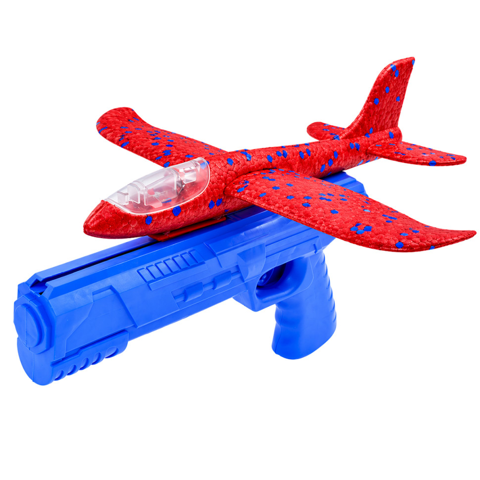 Игровой набор Самолетик на запуске Bambi TD202375(Red-Blue) 23 см, со светом