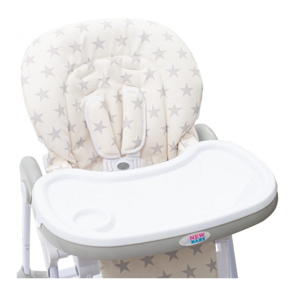 Стільчик для годування Stars Baby Mix 39245 бежевий