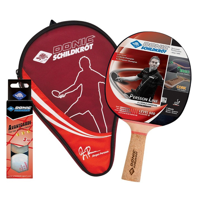Набір для настільного тенісу Gift Set Persson 600 Donic-Schildkrot 788450