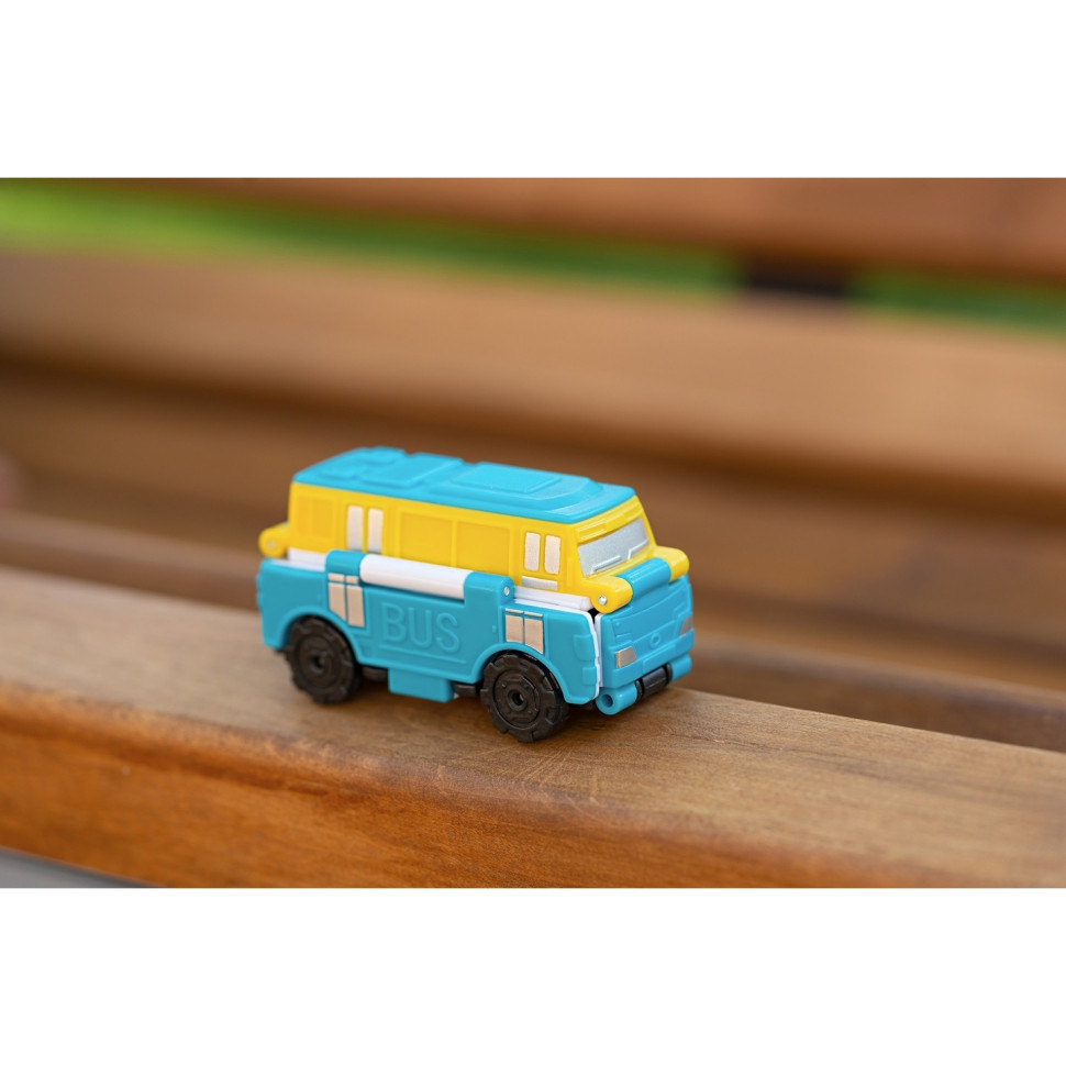 Машинка-трансформер Flip Cars 2 в 1 Міський транспорт, Автобус і Мікроавтобус EU463875-11