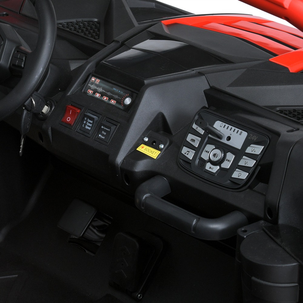 Дитячий електромобіль Джип Bambi Racer M 5736AL-3(24V) до 100 кг