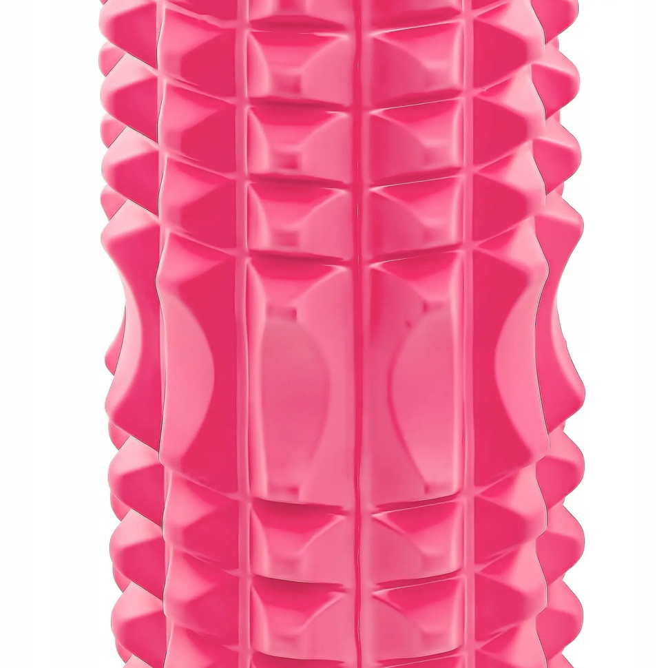 Массажный ролик (валик, роллер) 4FIZJO 4FJ0341 EVA, Pink 33x14 см