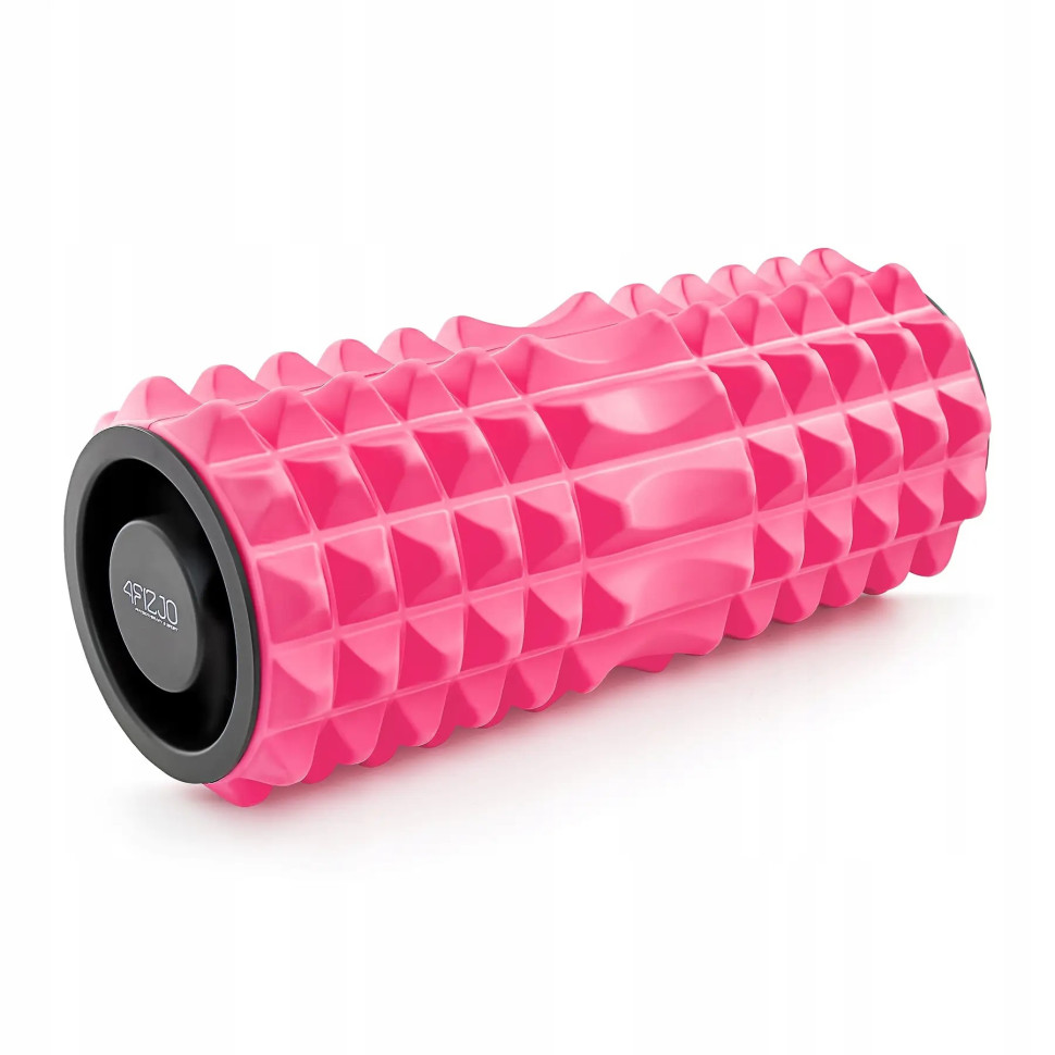 Массажный ролик (валик, роллер) 4FIZJO 4FJ0341 EVA, Pink 33x14 см