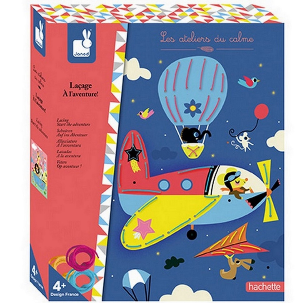 Набор шнуровок Janod Приключения J07813