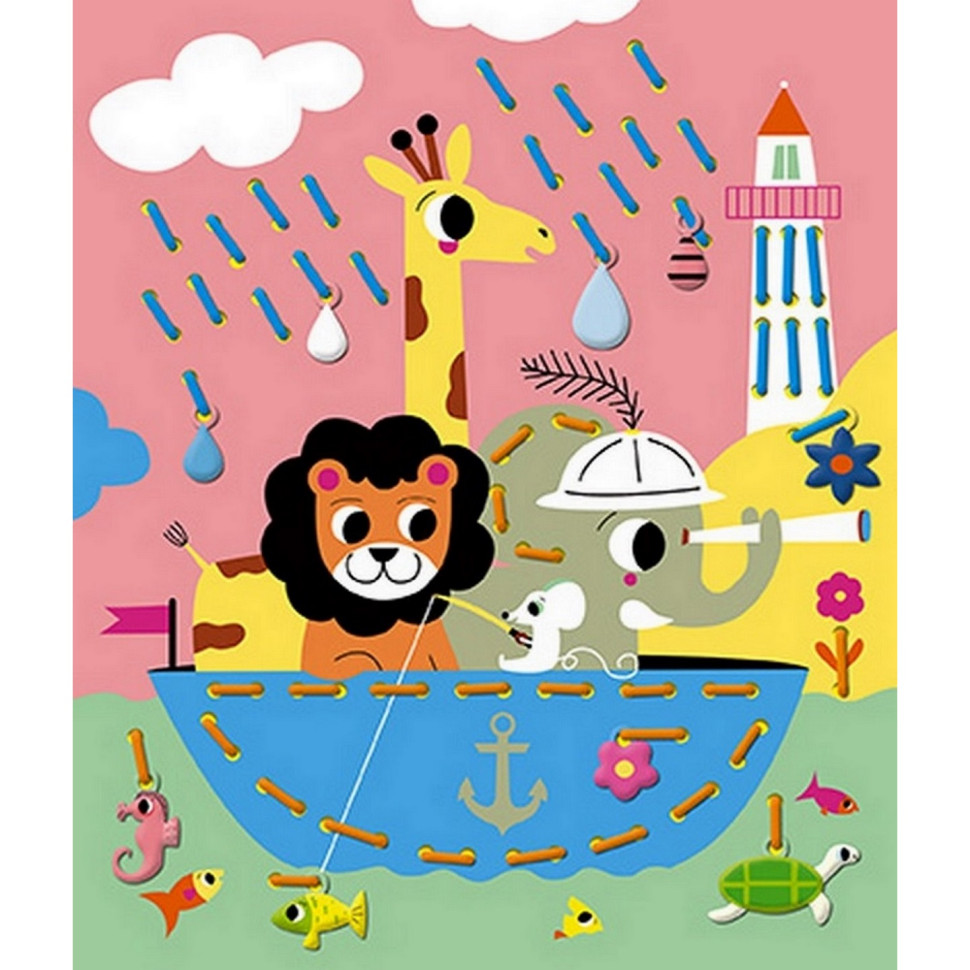 Набор шнуровок Janod Приключения J07813