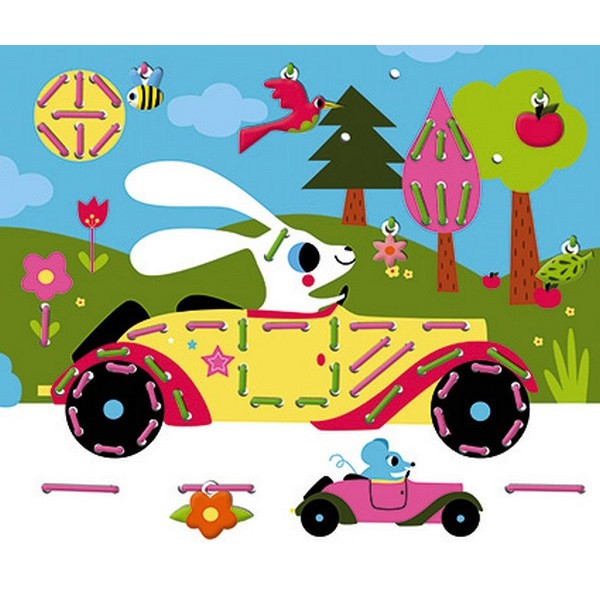 Набор шнуровок Janod Приключения J07813