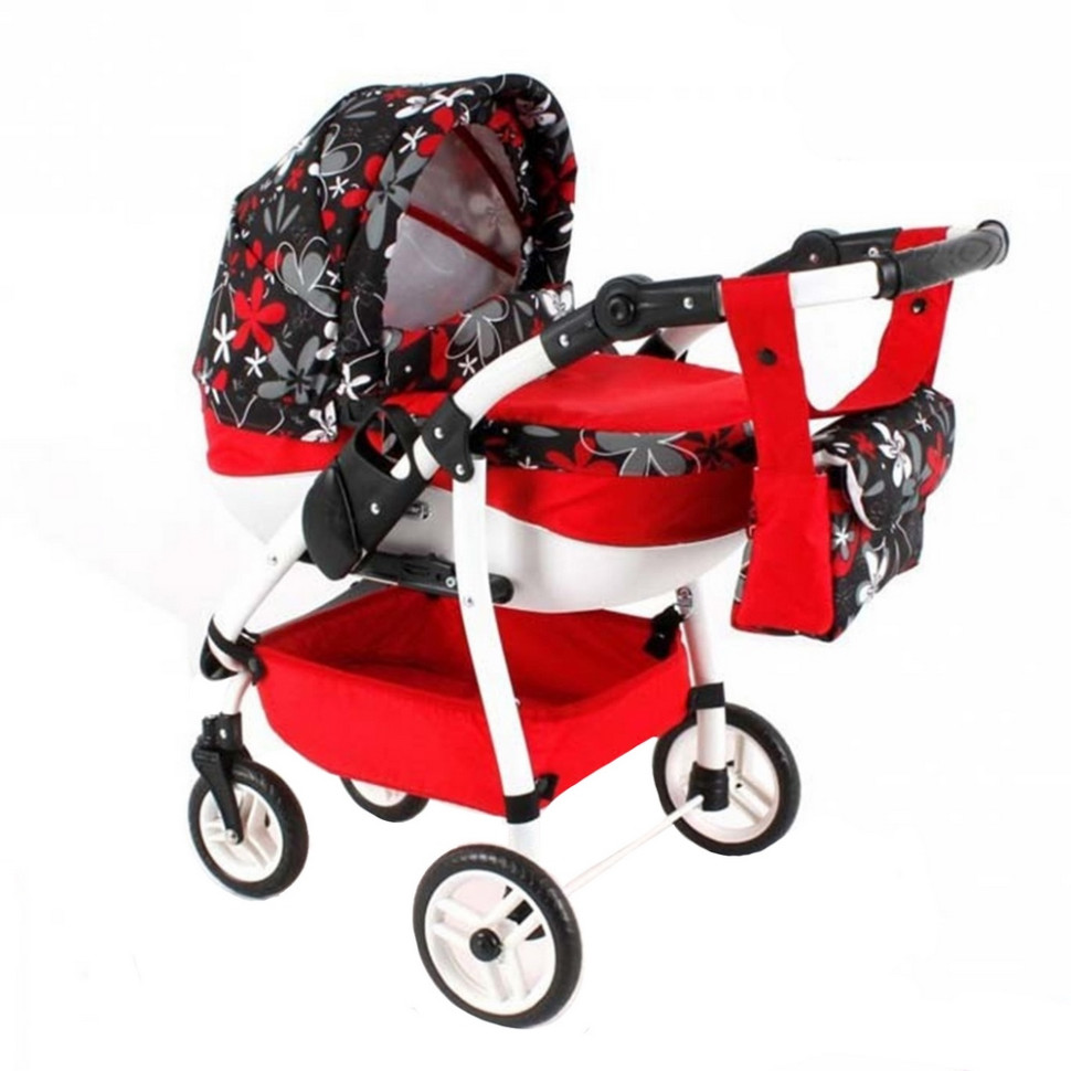 Дитяча коляска для ляльки Lily Sport Adbor LS-18 регульована ручка