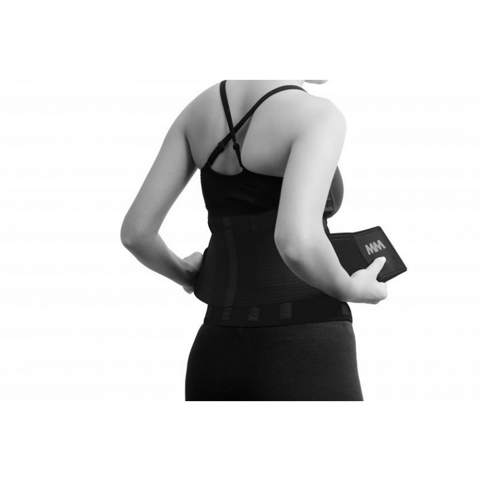 Пояс компрессионный MFA-277 Slimming belt MadMax MFA-277-BLK_S Black, S