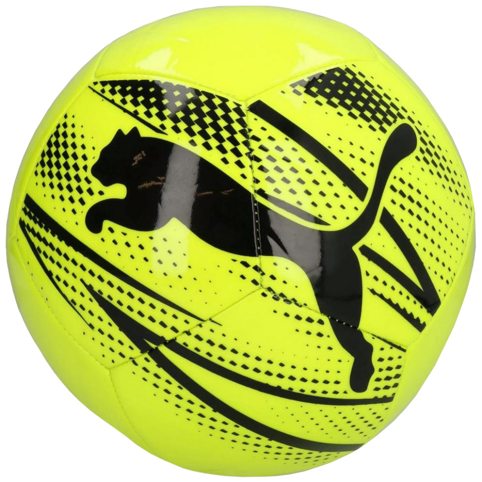 М'яч футбольний ATTACANTO Graphic Puma 084073-19-4 жовто-чорний № 4