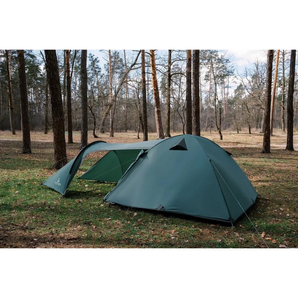 Палатка туристическая Carriage 3 (v2) Totem UTTT-016, 430х210х125 см