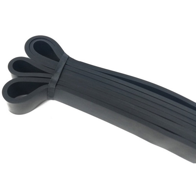 Резиновая петля для тренировки EasyFit EF-1877-B 15-45 кг, черная