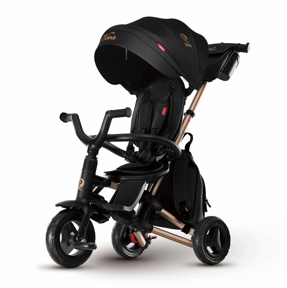 Велосипед триколісний дитячий Qplay S700Gold+Rubber складний