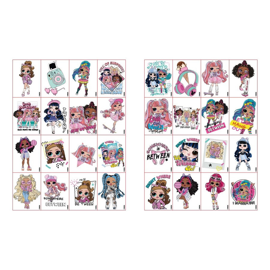 Розмальовка зі стікерами 