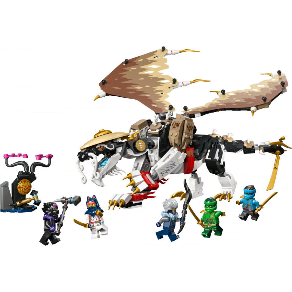 Конструктор LEGO NINJAGO Егалт Король Драконів 71809, 532 деталі