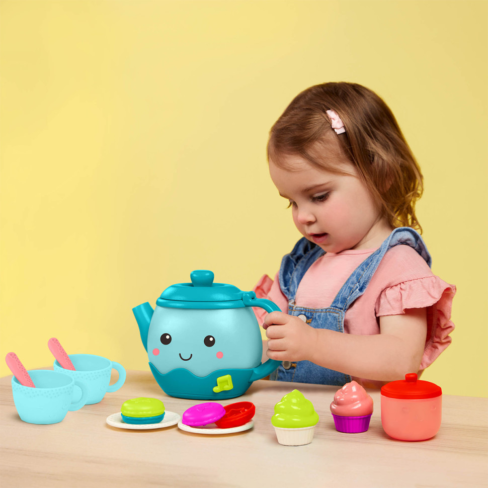 Игровой набор Музыкальное чаепитие Battat BX4522Z со светом и музыкой
