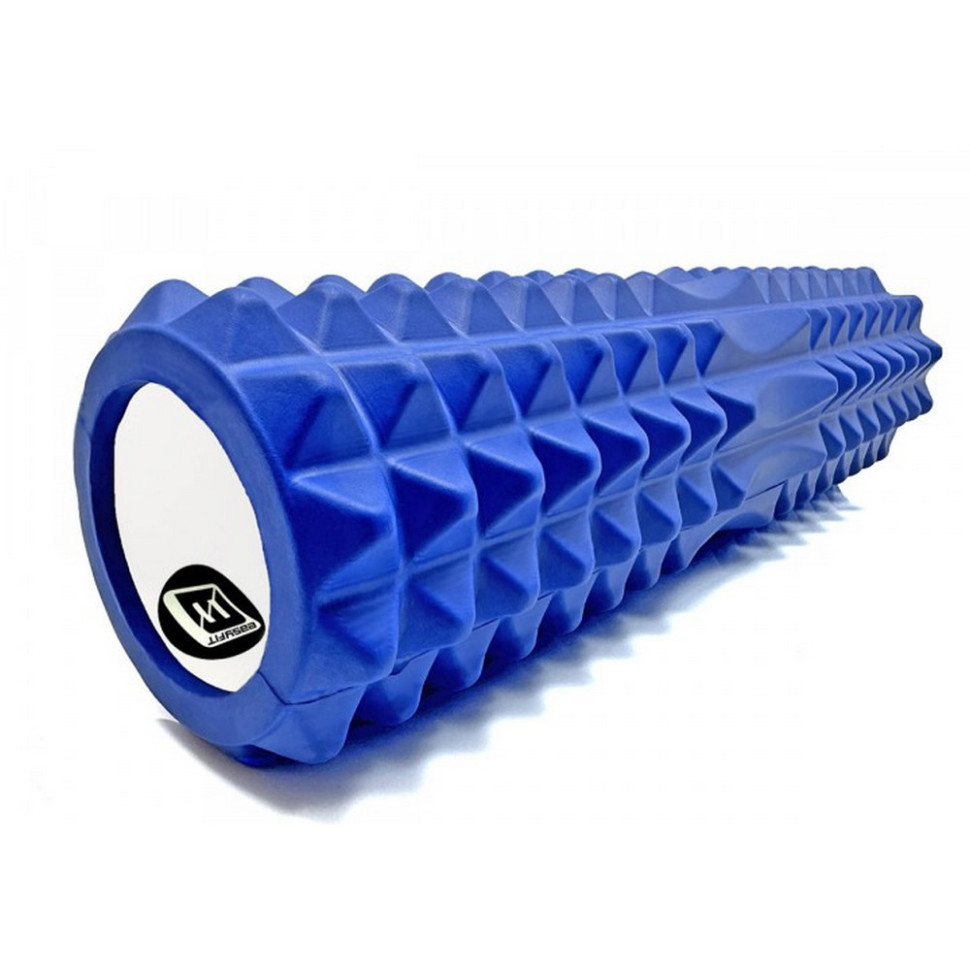 Массажный ролик Grid Roller EasyFit EF-2028-Bl 45 см, v.2.2 Синий