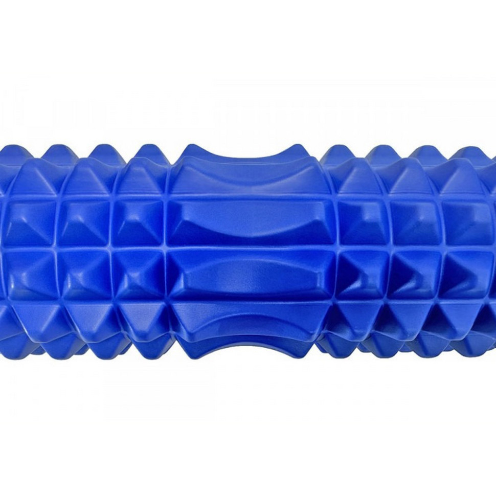 Массажный ролик Grid Roller EasyFit EF-2028-Bl 45 см, v.2.2 Синий