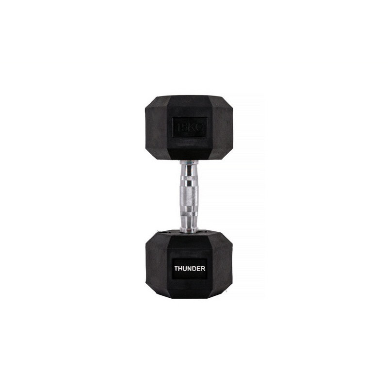 Гантель шестигранная Thunder HEXAGONAL-DUMBBELLS-15KG 15 кг