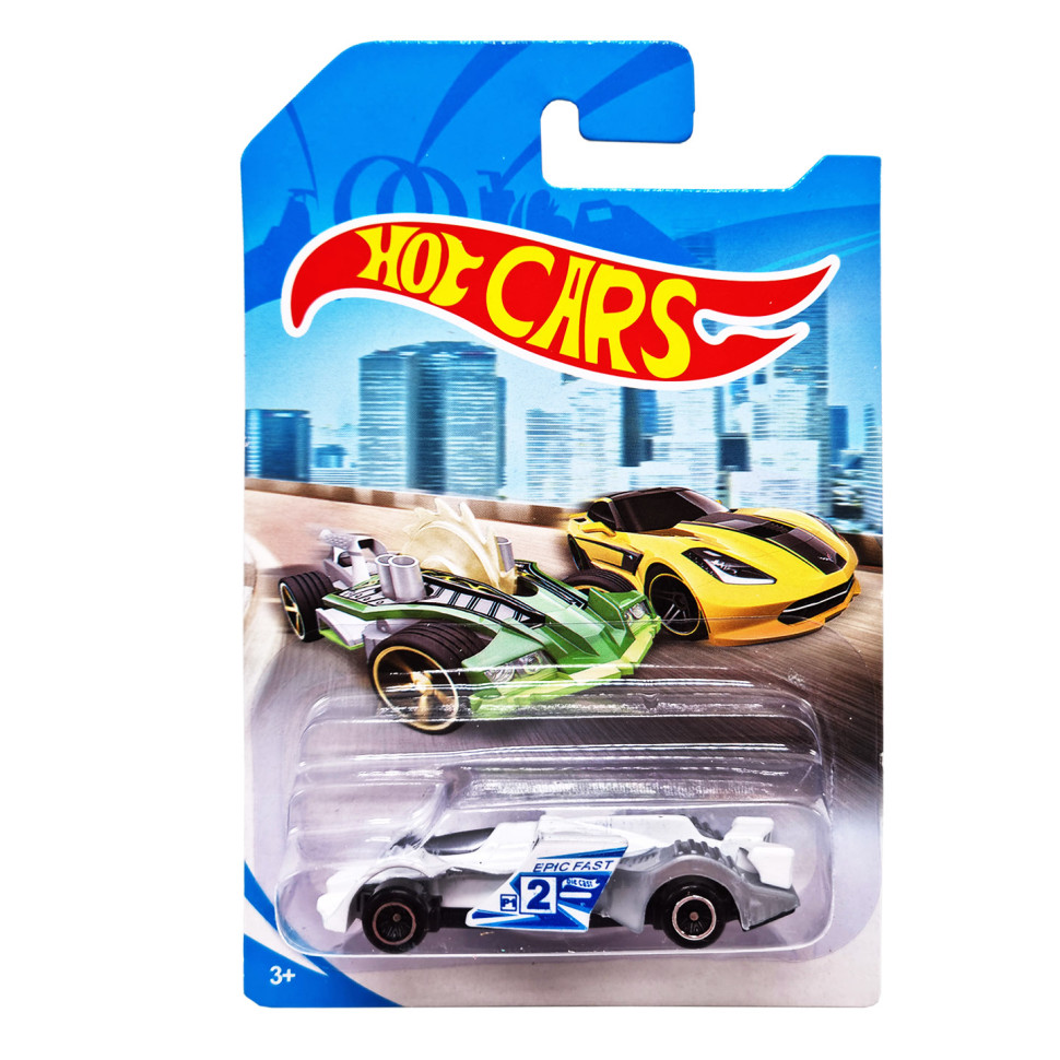 Машинка ігрова металева Hot cars Bambi 324-11 масштаб 1:64