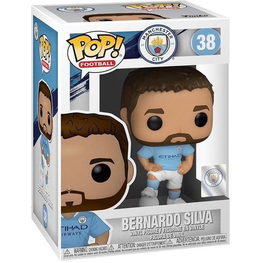 Ігрова фігурка FC Manchester City - Bernardo Silva Funko POP 5908305237037