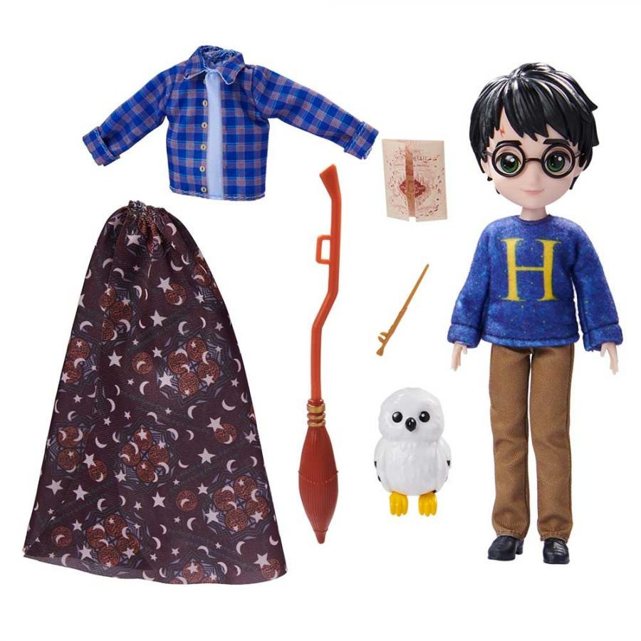 Кукла Гарри Делюкс WIZARDING WORLD SM22010/4194 (20см) с аксессуарами