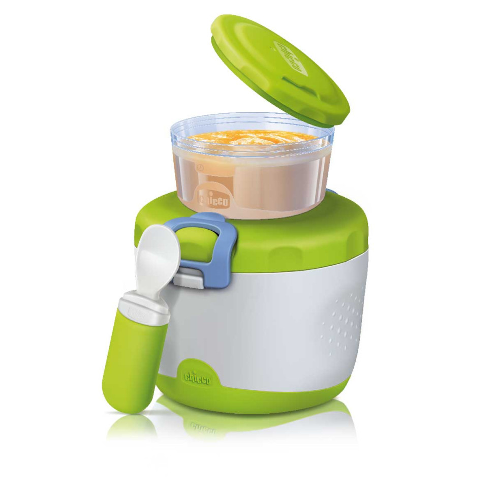 Набор термостойких контейнеров System Easy Meal Chicco 07659.00.00 для еды от 6 месяцев.