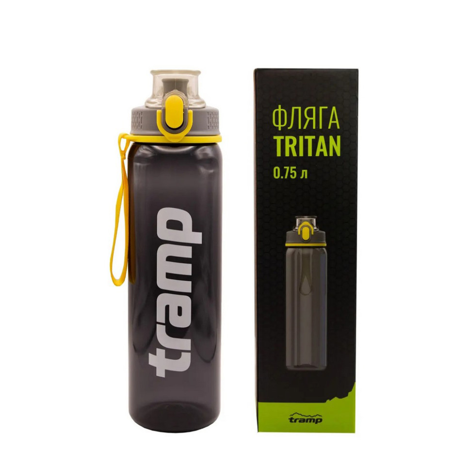 Фляга Tramp UTRC-289-grey, Тритан 0,75 л.