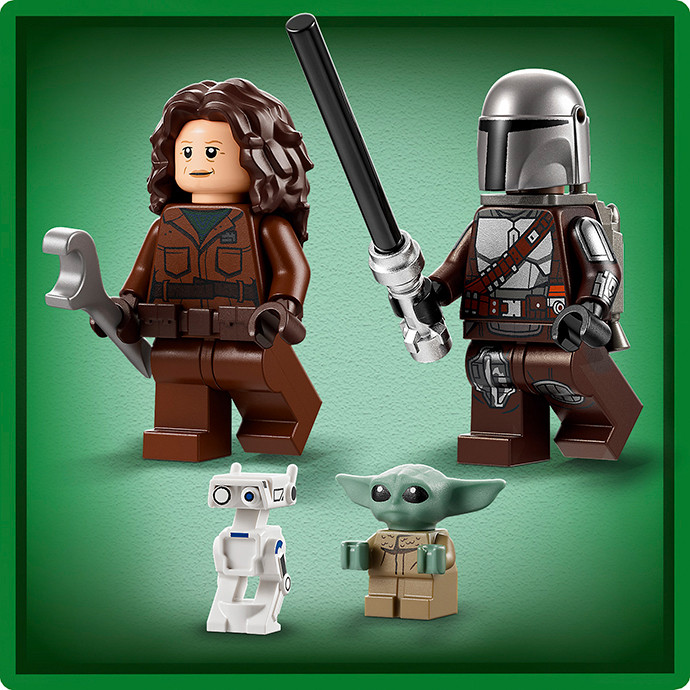 Конструктор LEGO Star Wars™ Мандалорський зоряний винищувач N-1 75325, 412 деталей 