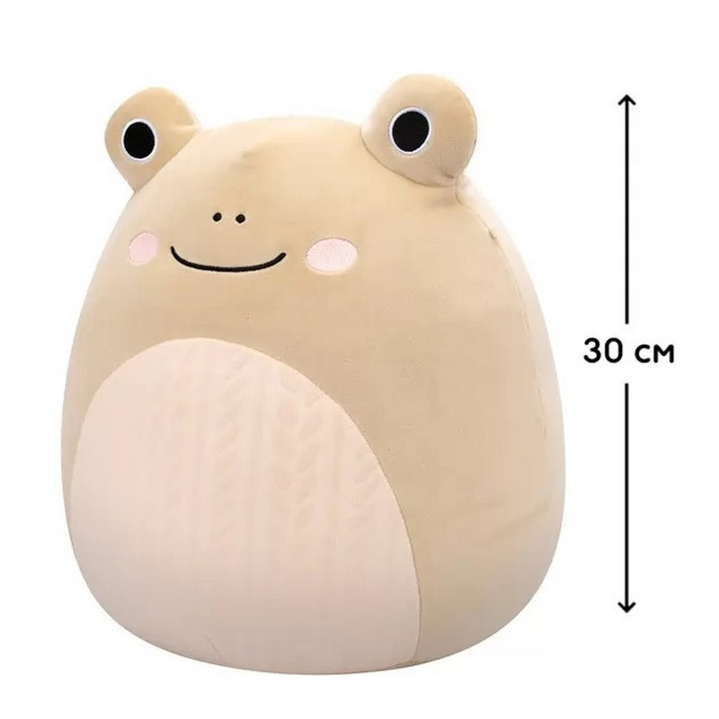 М'яка іграшка ЖАБКА ДЕ ВІТТ Squishmallows SQCR06687, 30 см