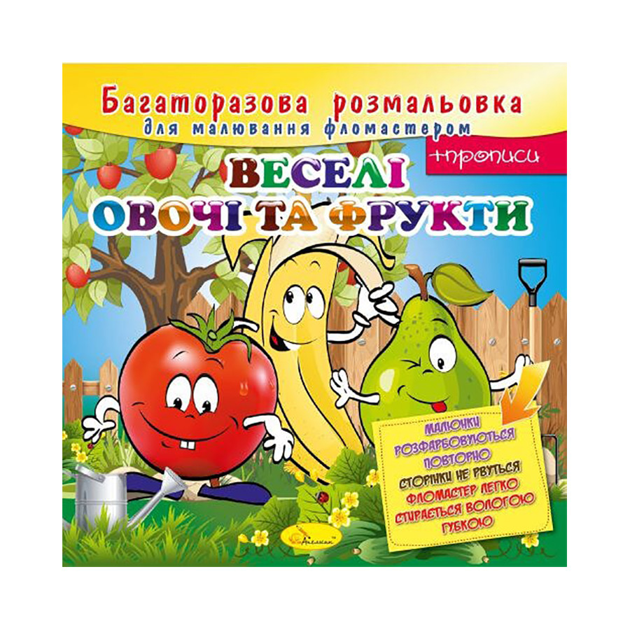 Раскраска многоразовая 
