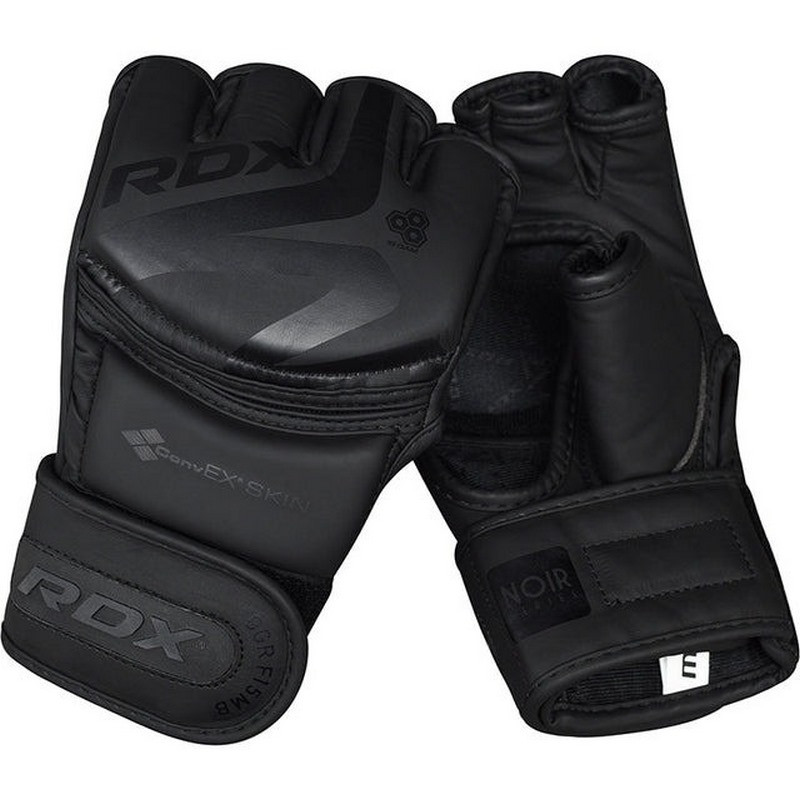 Рукавиці для ММА F15 Noir Matte RDX Inc Limited GGR-F15MB-S, розмір S (капа в комплекті)