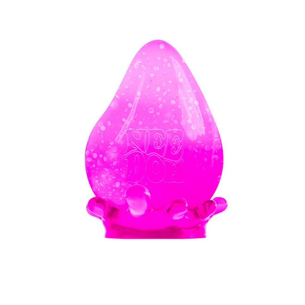 Игрушка-антистресс Капля релакса NeeDoh DRDND(Pink) с подставкой