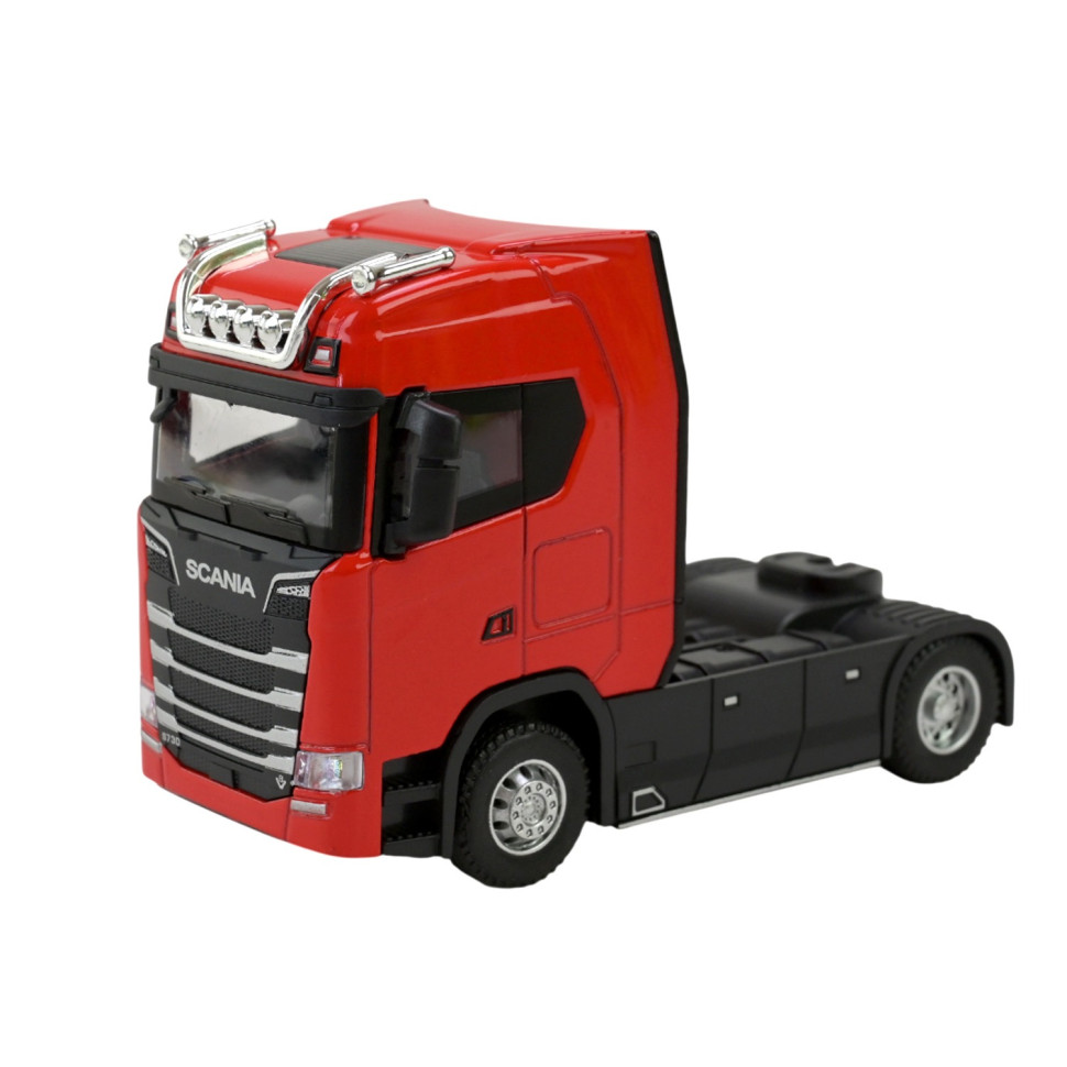 Дитячий іграшковий трейлер АВТОПРОМ AP7539AB(Red) світло, звук