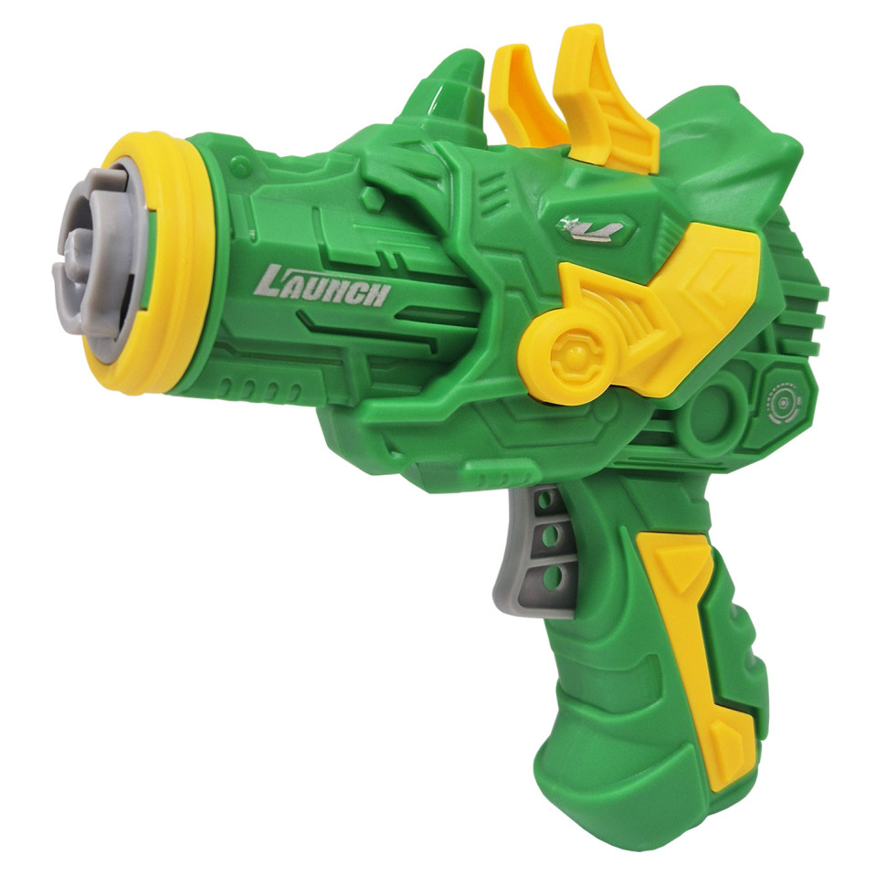 Развлекательная игра-запускалка Динозаврик Bambi 123-1K4(Green) 6 дисков