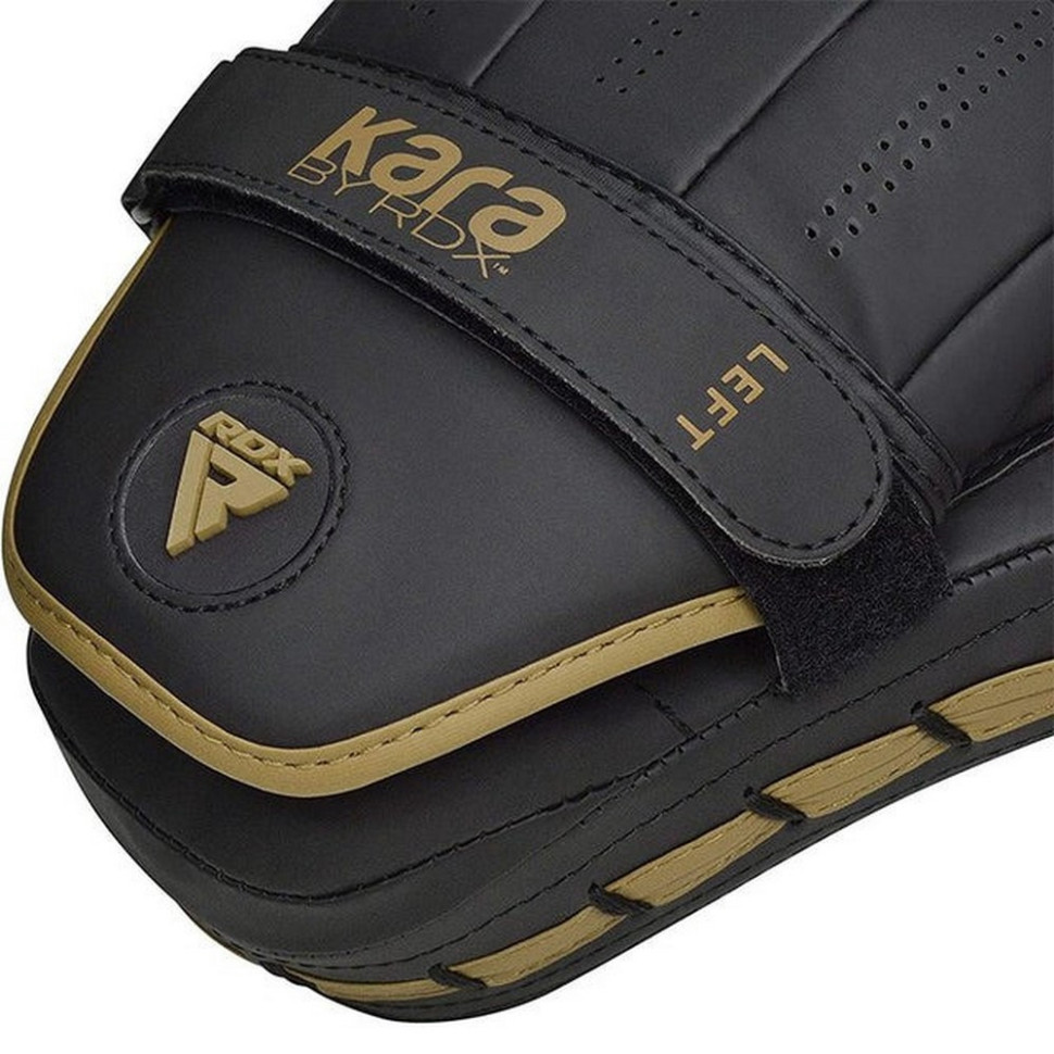 Лапи боксерські F6 KARA Matte RDX Inc Limited FPR-F6MGL, Golden