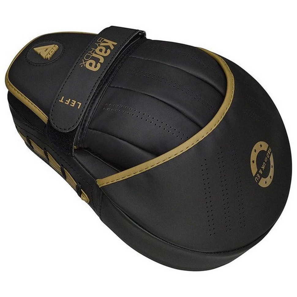 Лапи боксерські F6 KARA Matte RDX Inc Limited FPR-F6MGL, Golden