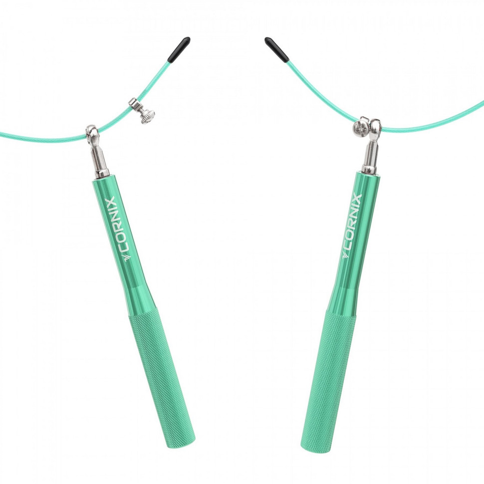Скакалка скоростная для кроссфита Speed Rope Cornix XR-0156 Green