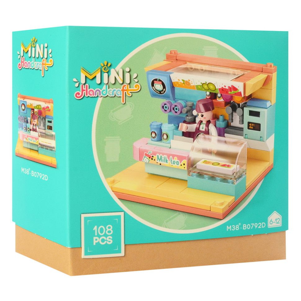 Дитячий конструктор Магазин Bambi M38-B0792 з фігуркою