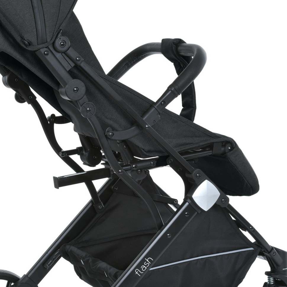 Детская прогулочная коляска FLASH Bambi M 5727-1 Almost Black
