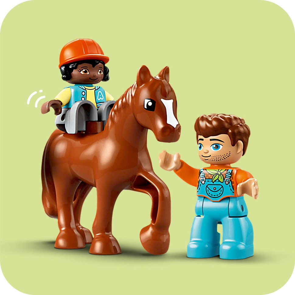 Конструктор Уход за животными на ферме LEGO DUPLO Town 10416, 74 детали