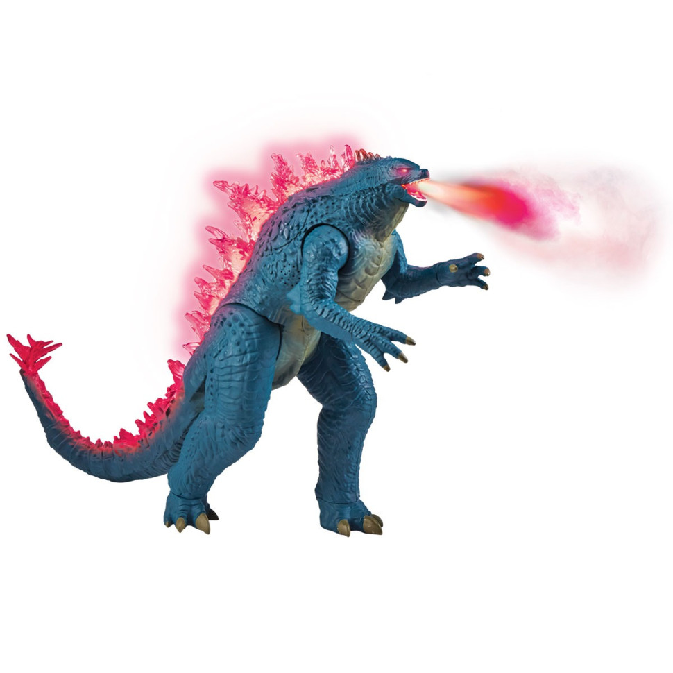 Дитяча іграшкова фігурка Мегаґодзілла делюкс Godzilla vs. Kong 35584G 33 см, з променем