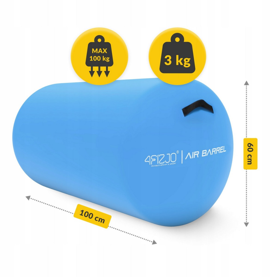 Повітряна бочка для гімнастики Air Barrel 4FIZJO P-5905973403108, 100 x 60 см