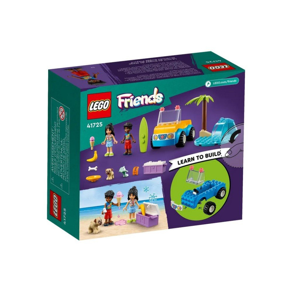 Конструктор Развлечения на пляжном кабриолете LEGO 41725, 61 деталь
