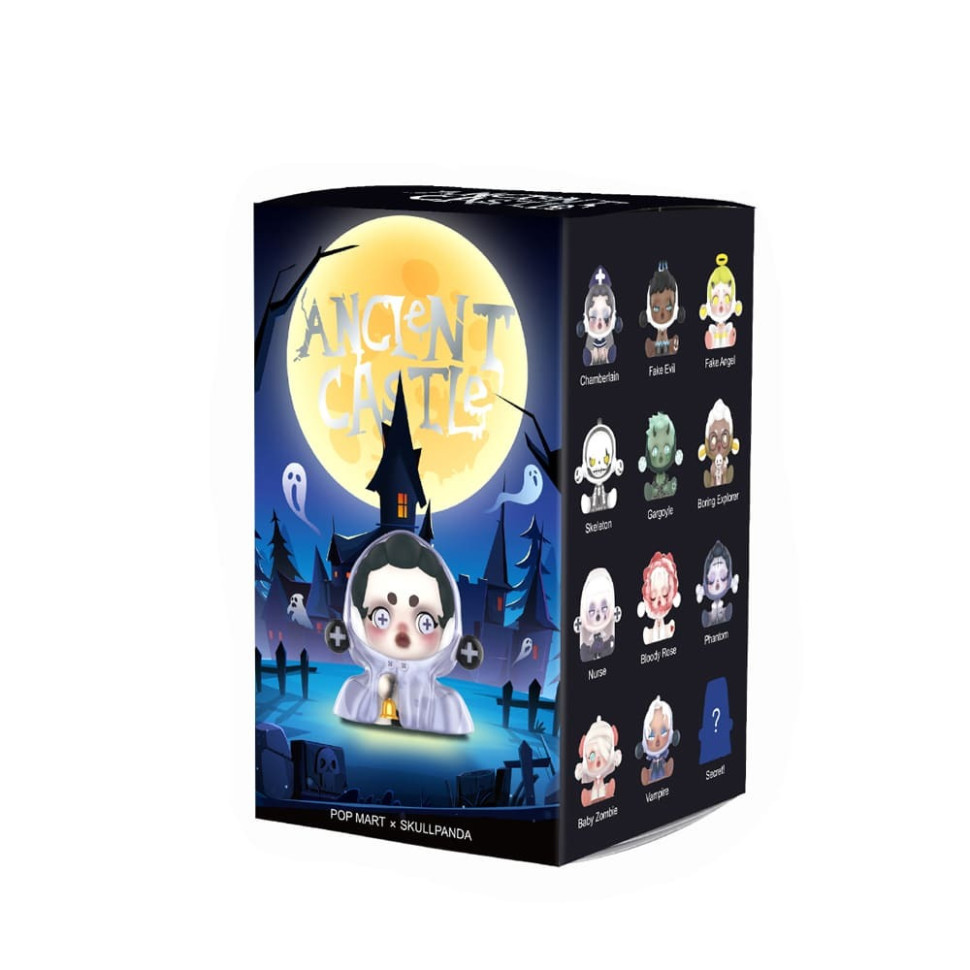 Игрушка-сюрприз с коллекционной фигуркой SKULLPANDA POP MART SPAC-01 серия Ancient Castle