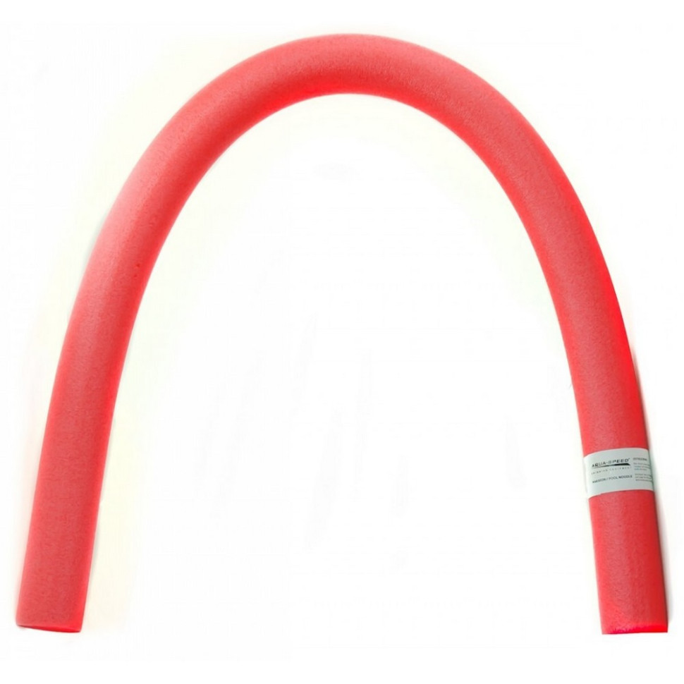 Аквапалка для плавания и аквафитнеса Pool noodle 5835 Aqua Speed 166-31 красный 160см
