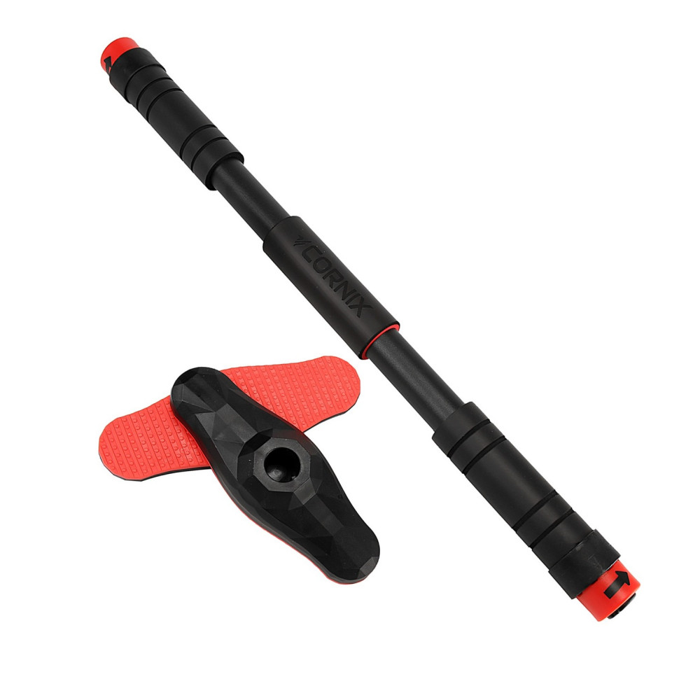 Турник раздвижной Pro Cornix XR-0283 Black/Red, размер 65 х 100 см