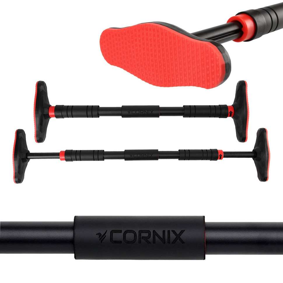 Турник раздвижной Pro Cornix XR-0283 Black/Red, размер 65 х 100 см
